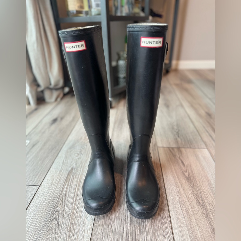 Hunter Classic Black Waterproof Boots
